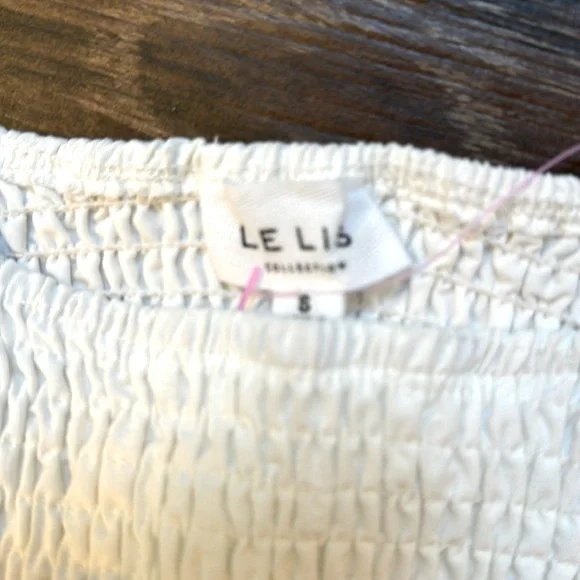 NWT Lelis Seersuckr Crop Tank - Small - Picture 3 of 5